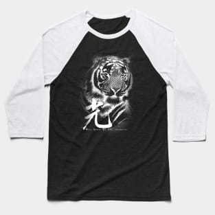 Shine or Go Crazy: Shining Tiger Baseball T-Shirt